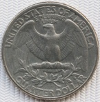 25 центов 1/4 доллара США Quarter Dollar 1978